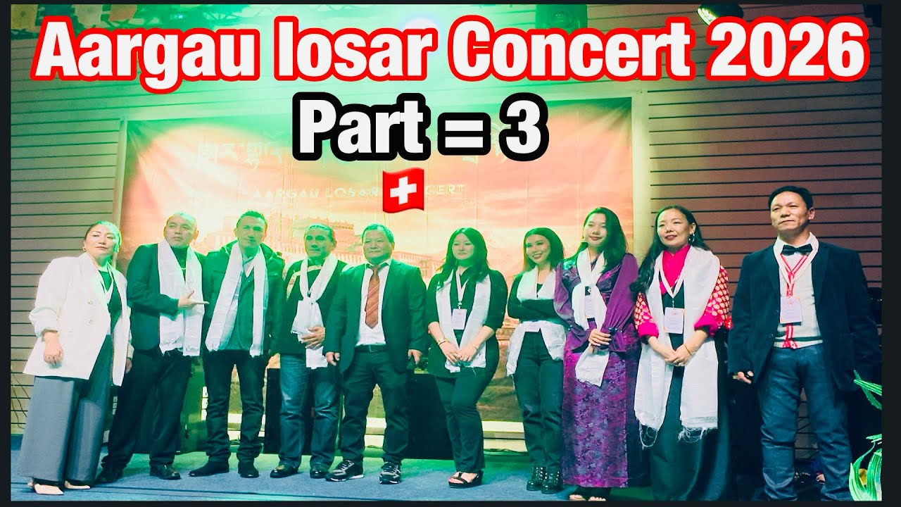 Aargau Losar concert 2026 🇨🇭#tibetanyoutuber #tibetanvlogger 