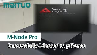 Runs On Pfsense Maituo M-Node Pro