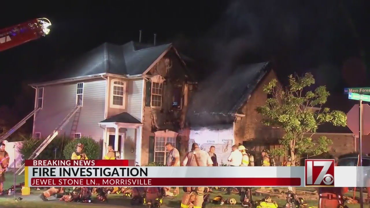 35 firefighters put out Morrisville house fire Tuesday night YouTube