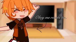 Obey Me! Reacts to M!MC as Shoyo Hinata (Requested)