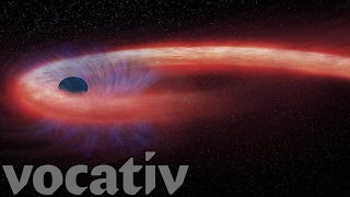 Black Hole Snacks On Star For A Decade