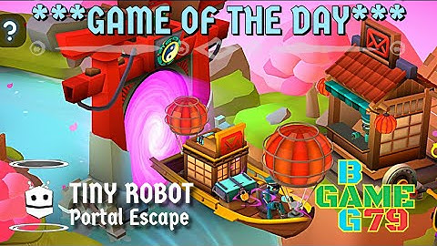 TINY ROBOTS: PORTAL ESCAPE - February 23 2025 #gameoftheday #escapegames #firsttimegameplay