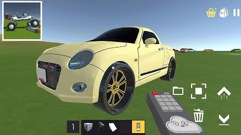 Evertech Sandbox Gameplay #73 (iOS & Android) | Car Daihatsu Copen