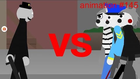 Matt Cordell (mainia cop) vs willow, rash and poley stick nodes animation #145