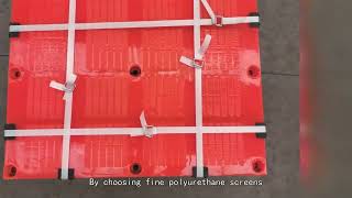 pu screen,polyurethane mining screen,polyurethane modular screens