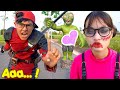 Scary teacher 3d in real life  tani love alien zombie  nick become deadpool  miss t help tani