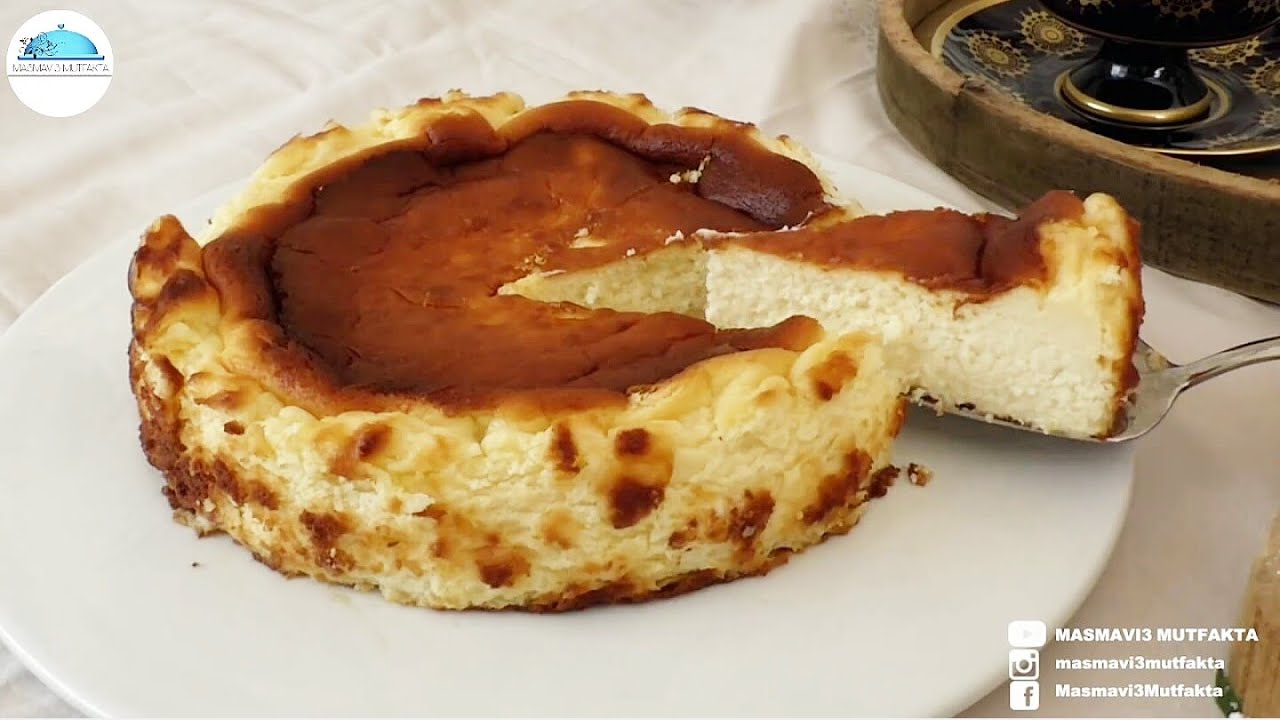 MEŞHUR SAN SEBASTIAN CHEESCAKE Tarifi Pasta Tarifleri