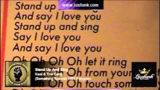 Kool & The Gang - Stand Up And Sing