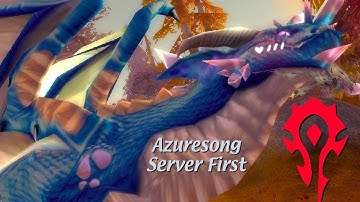 Server First Azuregos Kill on Azuresong - WoW Classic