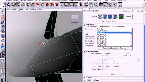 Maya Biped Rigging Free Video Tutorials Lesson-10 Skinnning, in Oriya language