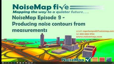 NoiseMap Episode 9 - Producing noise contours from measurements