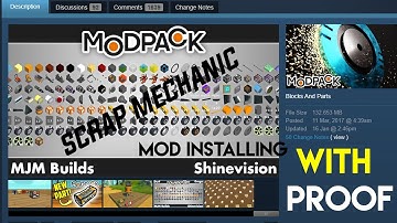 How to Download and install Mods for scrap mechanic cracked version