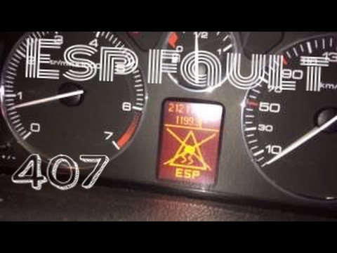 Abs Esp Fault Peugeot 407 | Ganti Sensor Abs - Youtube