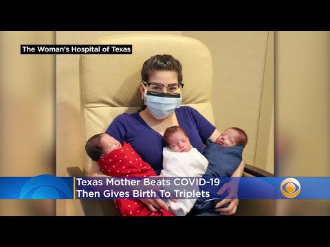 Texas Mother Beats COVID-19 Then Gives Birth To Triplets