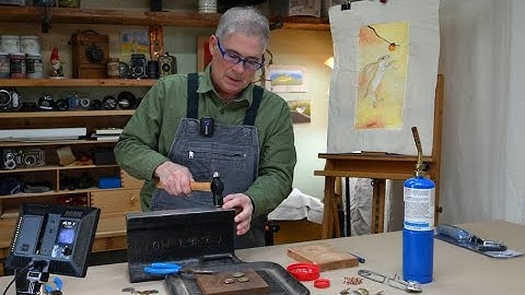 Make a Button from a Coin! Folk Art Metal Craft, Steampunk heavy duty shank button, metalworking.