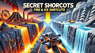 Beach Buggy Racing - Fire and Ice Shortcuts! 🔥❄️🚀 (Secret Paths & Fastest Routes) screenshot 4