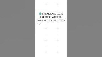 AI Translation Tools for Global Communication! 🌍💬 #TechThrillMatrix