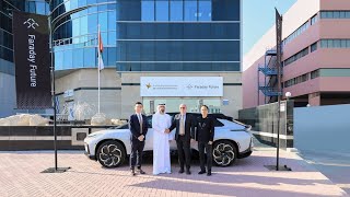 FF Signed Agreement with ADIO to Join Abu Dhabi’s SAVI Cluster | FFIE | Faraday Future