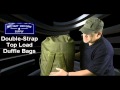 Double Strap Top Load Duffle Bags