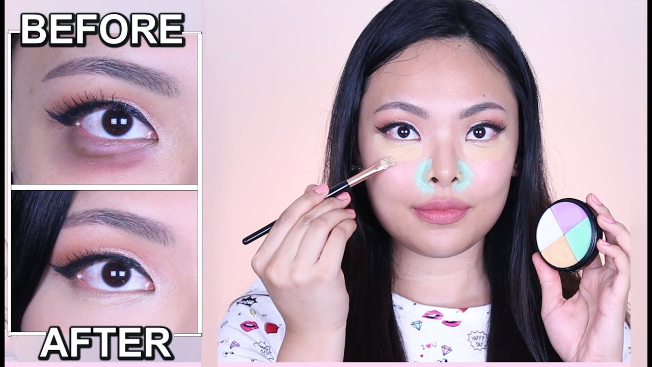 HOW TO: Color Correct Dark Circles- Wet n Wild Corrector Palette 