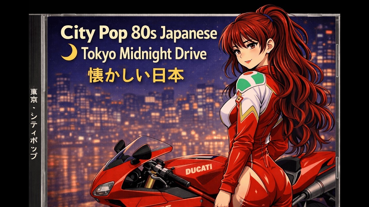 City Pop 80s Japanese 🌃 Late Night Tokyo Drive｜懐かしい日本