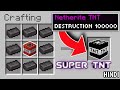 Minecraft but there are custom tnt super tnt