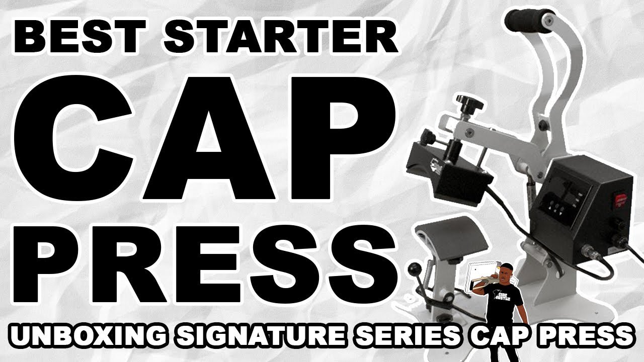 HPN Black Series Cap & Label Combo Auto-Open Heat Press Transfer Machi