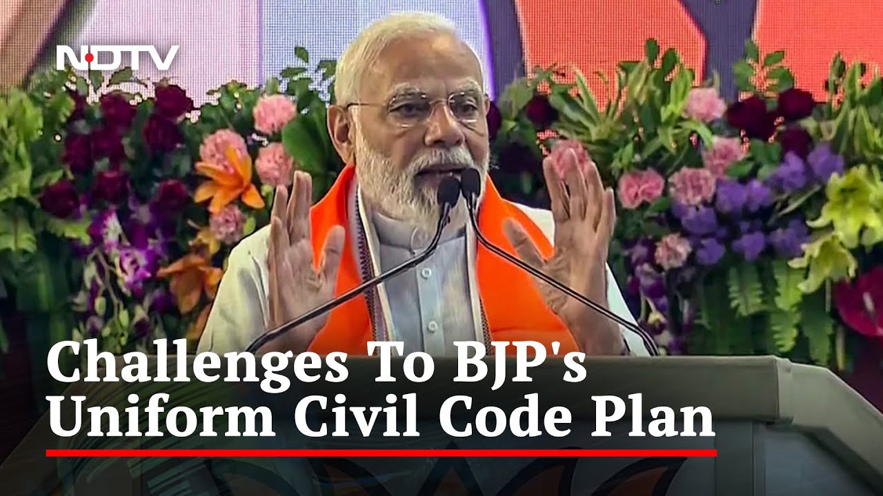 "Tribal Challenge" For BJP's Uniform Civil Code Plan | The News