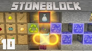 StoneBlock #10 - Бесконечные сумочки | Выживание в Маинкрафт с модами