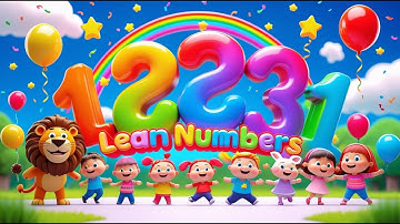 Numbers Song 1 to 10 | Counting with Animals & Fun Rhymes | Preschool Learning for Kids