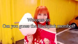 [GAME] CAN YOU GUESS THE BLACKPINK MEMBER