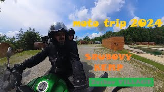 Moto Trip 2024, návštěva přátel ve srubovém kempu VILLAGE