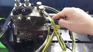 EPS815 testing Bosch CP2.2 pump (using lube oil flange)