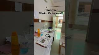 How’s your work-life balance!? #medico #cskvsmi   #fmgs  #internship #gynecologyandobstetrics