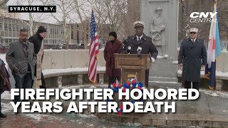 Syracuse honors fallen firefighter Ethan Cunningham as 46th line-of-duty death