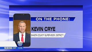 Shasta County Supervisor Kevin Crye hospitalized for cardiac episode