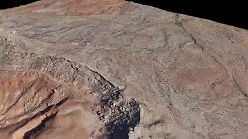 Preliminary model using Structure-from-motion photogrammetry