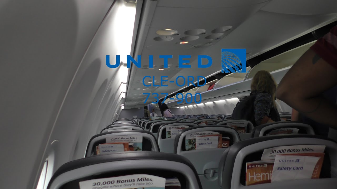 Trip Report I United Airlines Economy Class I 737 900 I Cle Ord