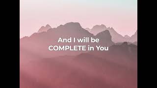 Complete by Parachute Band piano worship with lyrics