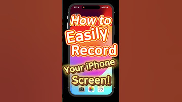 How to Easily Record Your iPhone Screen!