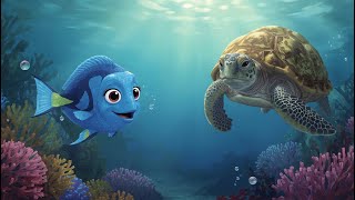 The Brave Little Fish and the Wise Old Turtle | Grandpa’s Bedtime Stories