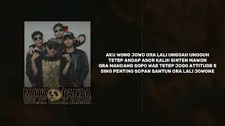 Mata Panda - Mas Mas Jawa (Video Lirik)