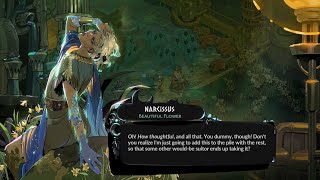 Hades 2 - Narcissus Interactions + Full Bond
Every Narcissus interaction I found in Hades 2 before and after the patch.
If you enjoyed this video, leave a like, comment, and subscribe! Click the following link for more Hades 2 videos: https://www.youtube.com/playlist?list=PLVZo8_9Ky8lP1jjEQdUMg5T-0vLxWulYJ
#hades2 #hades2gameplay #hades Hades 2 - Narcissus Interactions + Full Bond