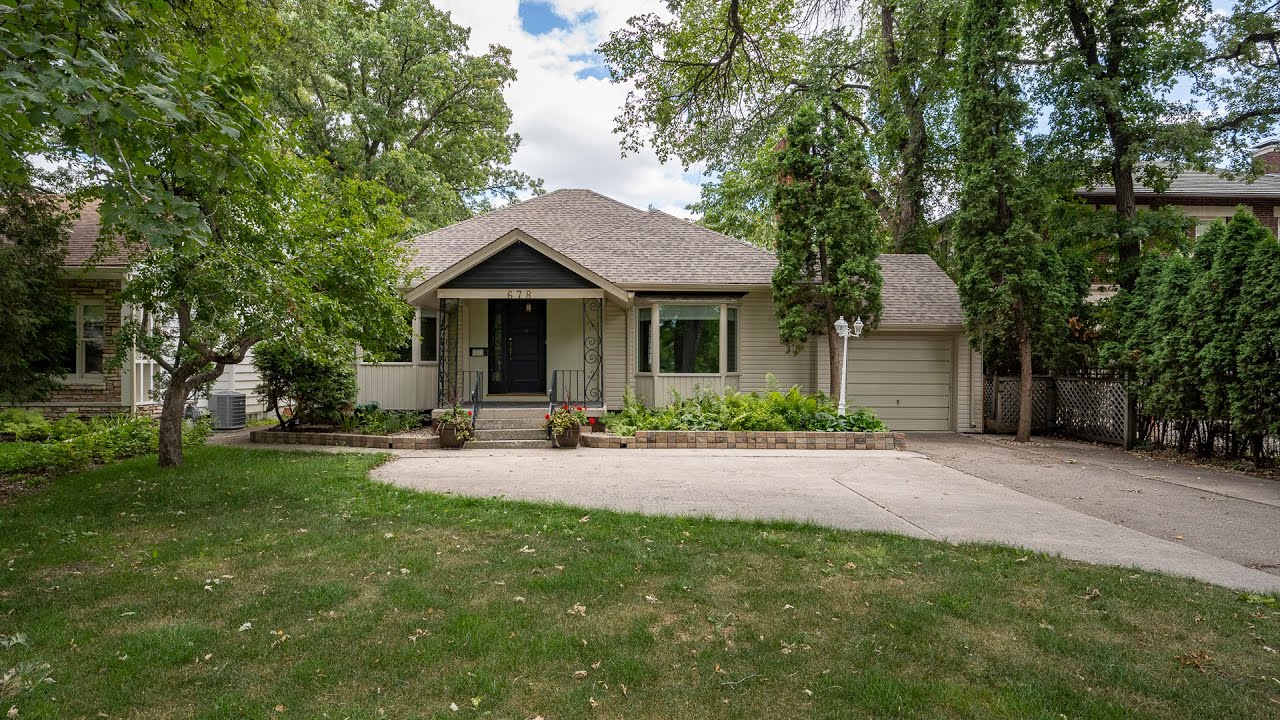 House for Sale 678 Wellington Cres Winnipeg MB YouTube