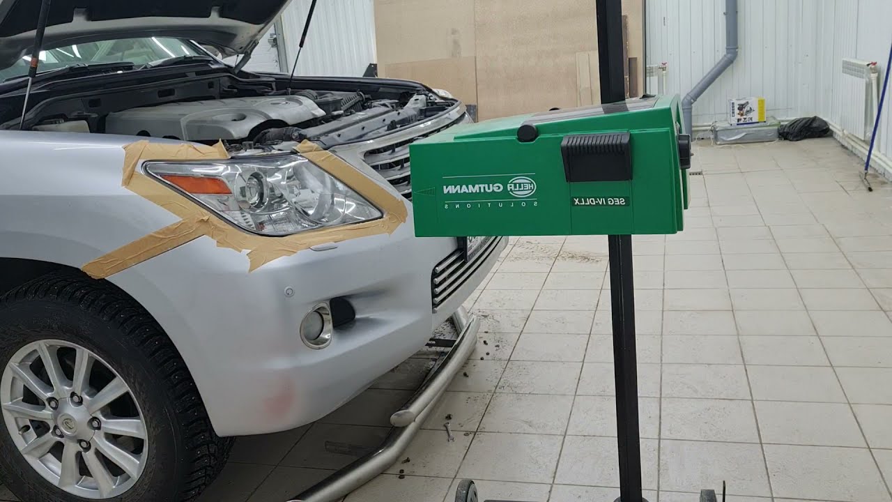 Лексус 570 авария