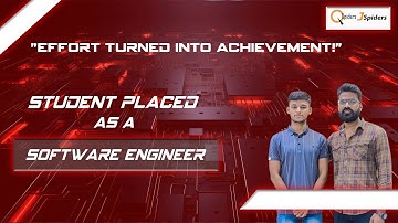 How to land as a software Engineer | Student Placement by QSpiders Wakad
