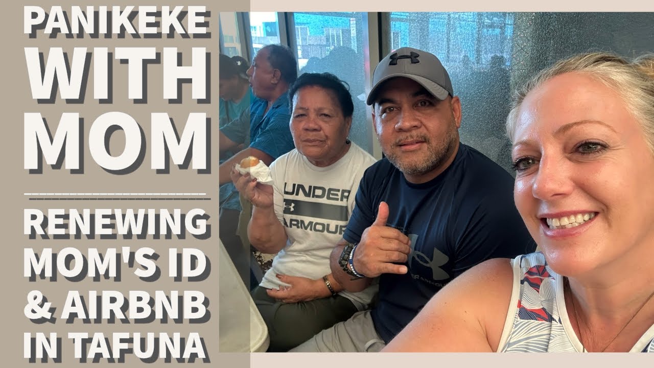 Panikeke With Mom | Renewing Mom’s ID | Airbnb in Tafuna American Samoa 🇦🇸🇦🇸❤️❤️