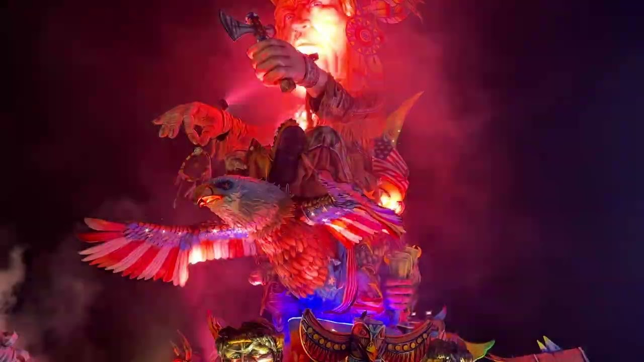 Carnevale di Sciacca 2026 - Carro allegorico “Segnali di fumo” - Ass. culturale “La bomboniera”