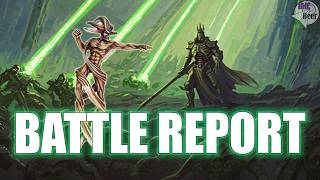 Imotekh and his Royal Immortals take on the Tau (Necrons Vs Tau Battle Report)