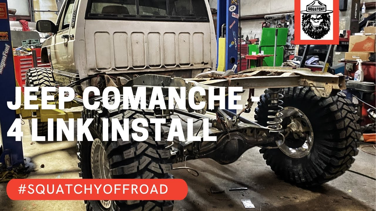 Jeep Comanche 4 Link Install YouTube